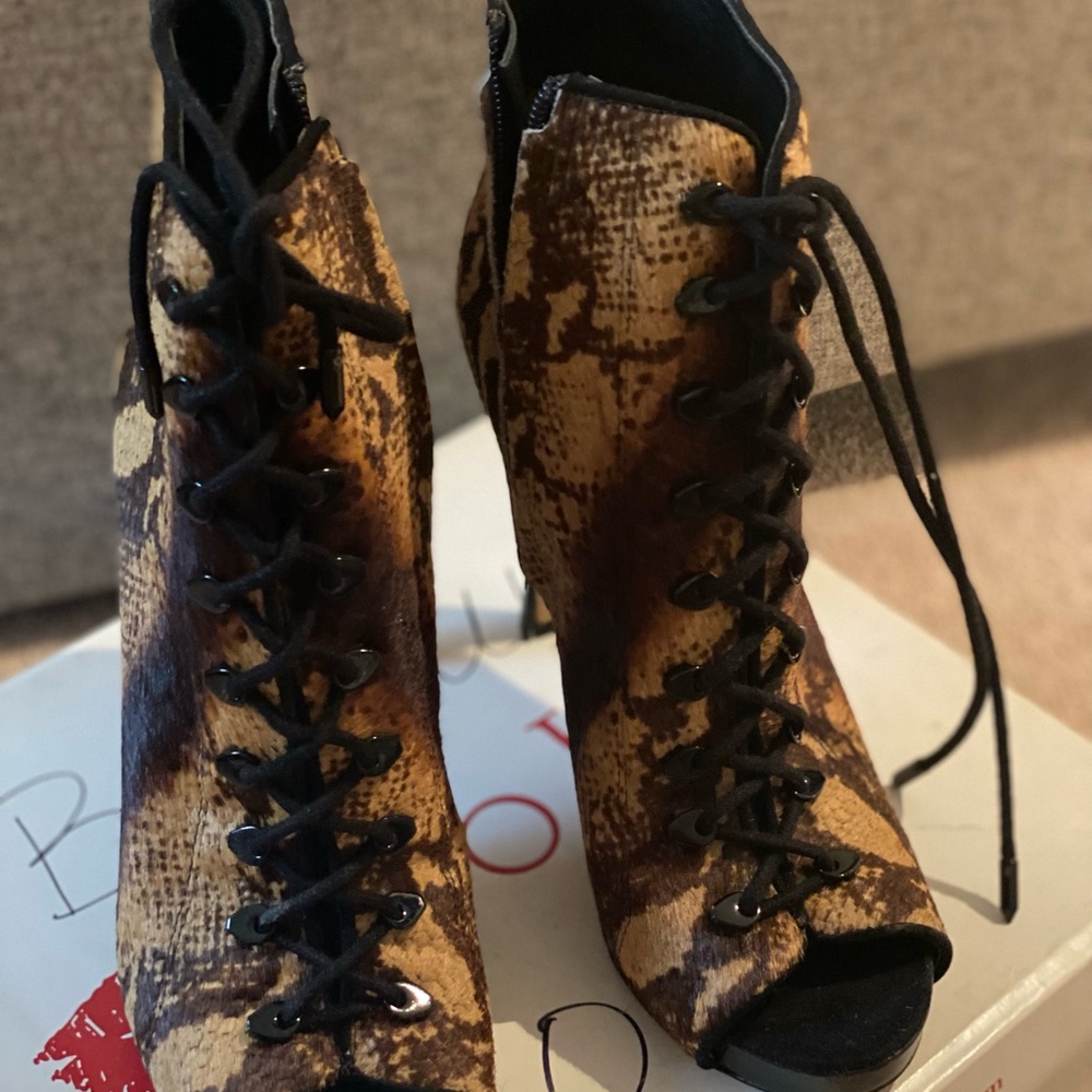 Women Real Fur dyed Calf fur